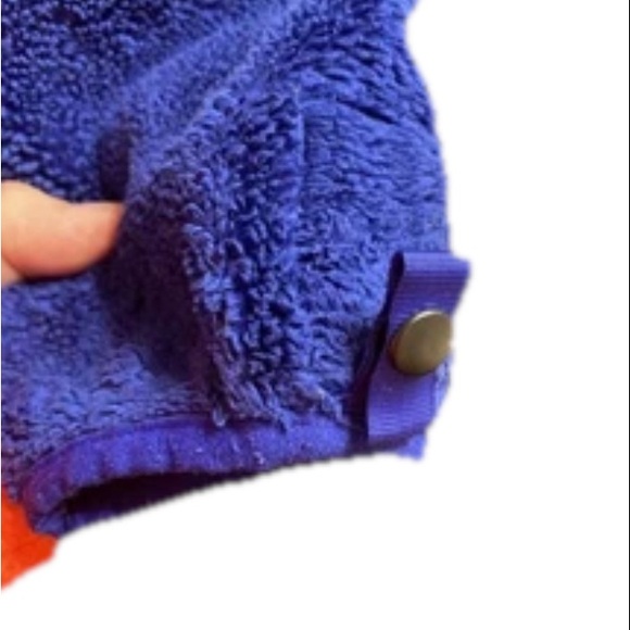 The North Face vivid Royal Blue Fleece Flash dry Jacket Size XS - Picture 7 of 9